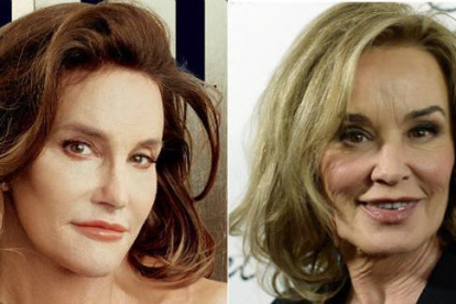 Twitter ha visto mucho parecido entre Caitlyn Jenner y Jessica Lange.-