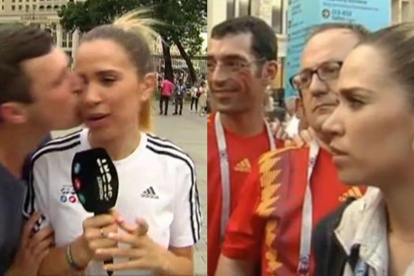 La propia periodista lo denuncia en las redes el acoso machista.-/ PERIODICO
