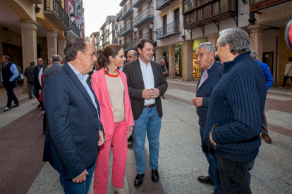 Fernández Mañueco en su visita a Soria. MARIO TEJEDOR (23)