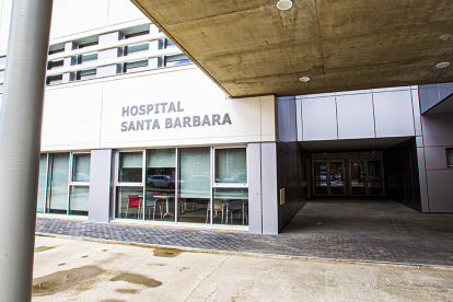 La demanda de personal es una demanda constante en el Complejo Hospitalario de Soria. MARIO TEJEDOR