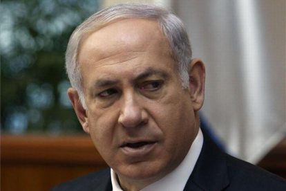 Binyamin Netanyahu, este domingo, en Jerusalén.-AFP / ABIR SULTAN