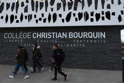 El colegio Christian Bourquin de Millas, donde estudiaban las víctimas.-AFP / PASCAL PAVANI