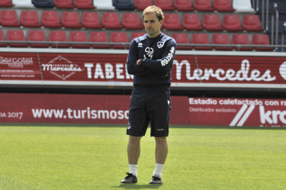 Arrasate quiere un Numancia ambicioso ante el Valladolid para sumar los tres puntos.-Valentín Guisande
