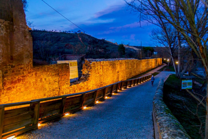 La muralla en su tramo junto al Duero. MARIO TEJEDOR (7)
