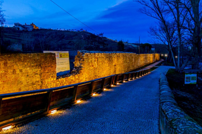 La muralla en su tramo junto al Duero. MARIO TEJEDOR (10)