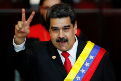 Nicolás Maduro, presidente de Venezuela.-REUTERS CARLOS GARCÍA