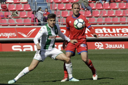 Unai Medina regresaba a la titularidad el pasado sábado en el partido ante el Córdoba.-Luis Ángel Tejedor