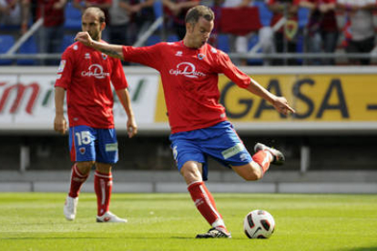 Boris será la principal novedad en el once del Numancia. / VALENTÍN GUISANDE-