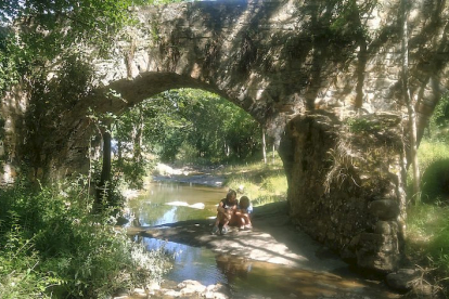 Puente sobre el río Baos en Santa Cruz de Yanguas. Javier González Sánchez
