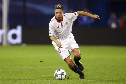 Samir Nasri, en su época en el Sevilla.-DARKO BANDIC (AP)