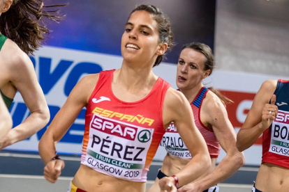 Marta Pérez correrá hoy las semifinales del 1.500 metros del Mundial en Doha.-HDS
