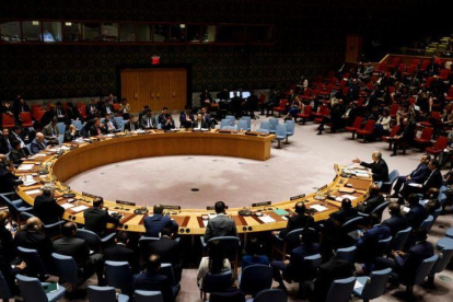 Vista del Consejo de Seguridad de la ONU en Nueva York (EE.UU.).-EFE / JUSTIN LANE / ARCHIVO