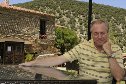 Richard Vaughan durante su estancia en Valdelavilla. / VALENTÍN GUISANDE-