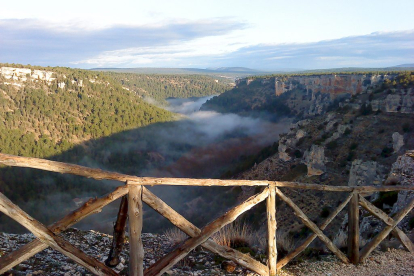 Mirador en el cañón del Río Lobos. Cristina Pérez Ayuso