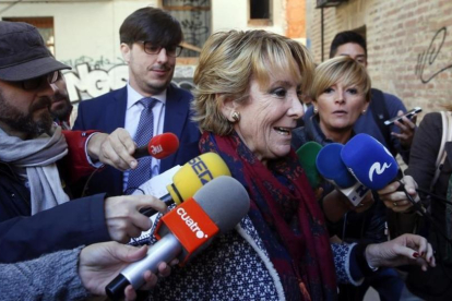 La portavoz del PP en el Ayuntamiento de Madrid, Esperanza Aguirre.-EFE / KAI FORSTERLING