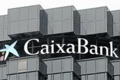 Sede de CaixaBank en Barcelona.-AFP