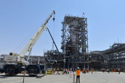 Planta de producción de petróleo de Saudi Aramco en Arabia Saudí.-Fayez Nureldine / AFP