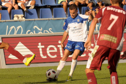 Julio Álvarez es uno de los siete jugadores del Tenerife con pasado rojillo. / El Día-