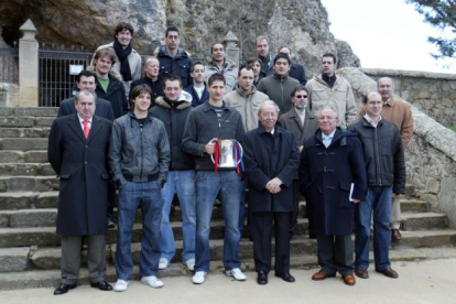 Celebración de la Copa del Rey lograda por el CMA Soria en 2008. HDS