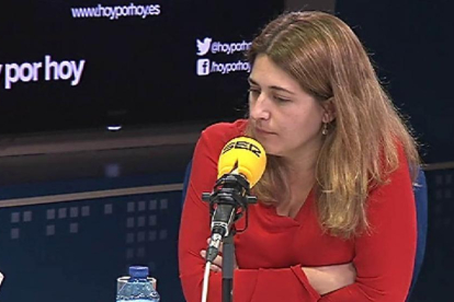 Declaraciones de la coordinadora general del PDECat a la cadena SER.-ATLAS