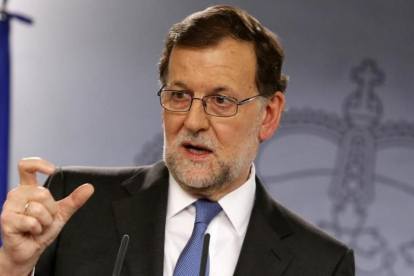 El presidente del Gobierno, Mariano Rajoy.-JUAN MANUEL PRATS