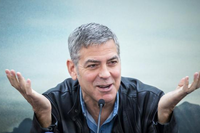 Una imagen de archivo de George Clooney, en Valencia.-