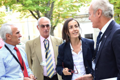 La directora general de Tráfico, María Seguí, imparte la clase de clausura del curso de verano de la Universidad Politécnica de Madrid ‘La formación versus educación y la seguridad vial. La solución XXI’-Ical