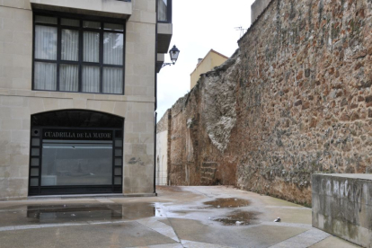_VGS5568Los derrumbes en la muralla de Soria comenzaron el Domingo de Pascua de 2013 y se reprodujeron en abril de ese año y en febrero de 2014. HDS