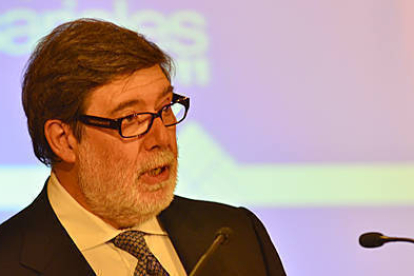Santiago Aparicio, presidente del Cecale. / V.G.-