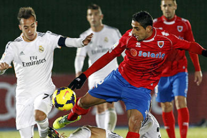 En el partido de ida, Numancia y Castilla empataron a cero. / ÁREA 11-