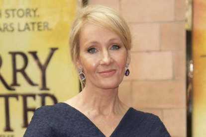 J. K. Rowling, en el estreno de 'Harry Potter and the cursed child'-