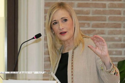 La presidenta de la Comunidad de Madrid, Cristina Cifuentes, en una imagen de archivo.-D SINOVA