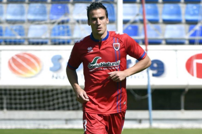 Óscar Díaz pagaba la cláusula y ya es jugador del Mallorca.-Valentín Guisande