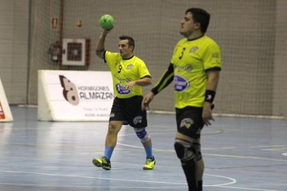 El BM Soria busca en Cantabria su quinta victoria de la temporada.-DIEGO MAYOR