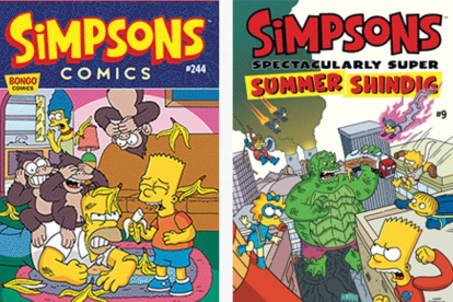 Comics de Los Simpsons-