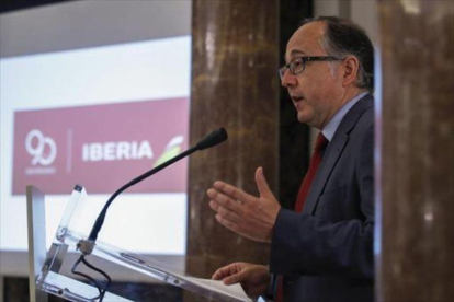 Luis Gallego, presidente ejecutivo de Iberia.-EFE / EMILIO NARANJO