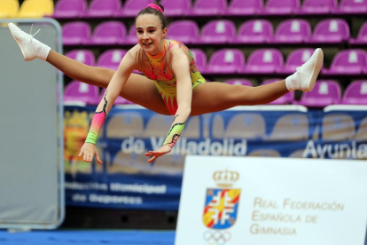 La soriana Claudia Gómez (CD Gimnasia Duero de Soria) se adjudicó el campeonato de España en la categoría cadete nivel 2.-REAL FEDERACIÓN ESPAÑOLA DE GIMNASIA