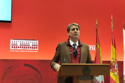 El alcalde de la capital, Carlos Martínez. J.A.C.