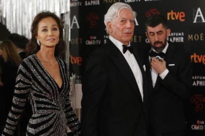 Isabel Preysler y Mario Vargas Llosa, el pasado febrero.-JUAN MANUEL PRATS