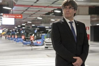 El 'president' Carles Puigdemont.-