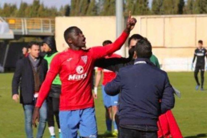 Younousse Diop recrimina los insultos racistas a la afición del Albacete B.-TWITTER / RODA