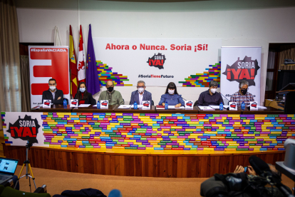 Presentación de la opción electoral de Soria Ya. MARIO TEJEDOR