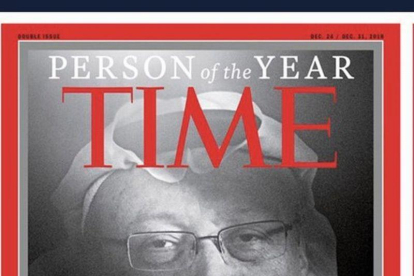 Portada de la revista Time, con Khashoggi como personalidad del año.-REVISTA TIME