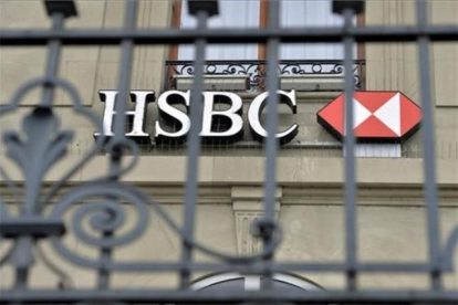 La entidad HSBC Private Bank fotografiada en Ginebra, Suiza.-MARTINAL TREZZINI