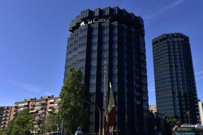 Sede central de CaixaBank en Barcelona.-PIERRE-PHILIPPE MARCOU
