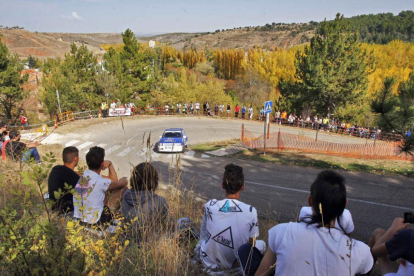 En esta XXI edición de la Subida al Castillo participaron 21 pilotos que hicieron las delicicias de quienes se acercaron a la zona.-MARIO TEJEDOR