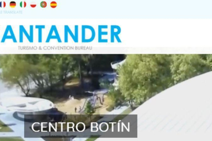 La web de turismo de Santander.-EL PERIÓDICO