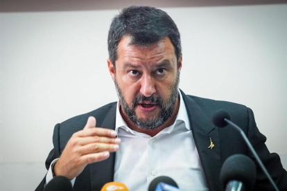 El ministro del Interior de Italia, Matteo Salvini.-EFE