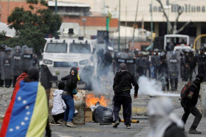 Durante dos días millones de venezolanos han salido a la calle para exigir la renuncia a la presidencia de Nicolás Maduro.-REUTERS