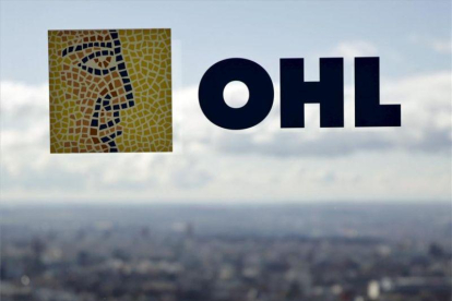 Logo de OHL en la sede de la firma en Madrid.-REUTERS / ANDREA COMAS